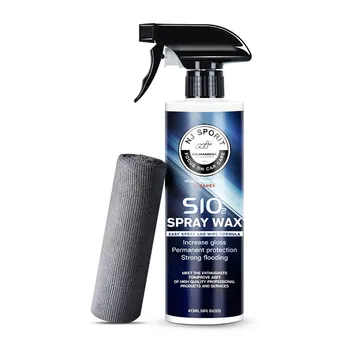Автомобилно Керамично Покритие За Полиране На Спрей-Лепило Quick Top Coat Nano Carnauba Wax Waterless Wash Shine Инструменти За Обяснения, Автомобилни Части