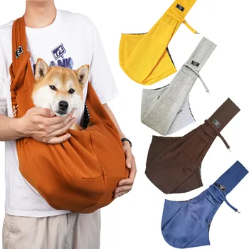 Нова Дишаща Пътна Чанта за домашни любимци, за кучета, през рамо, по-голямата голям преносима чанта за котки