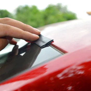 Шумоизоляционная тампон върху покрива на кола с дължина 2 м, уплътнителни ленти на вратите, стикер на предното и задното предното стъкло, автомобилни аксесоари
