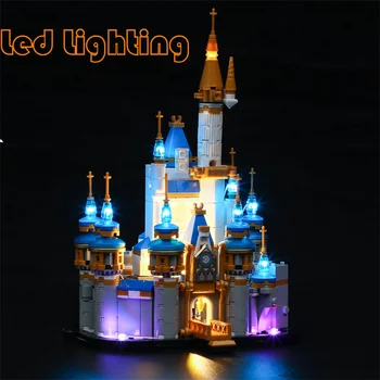 Комплект led осветление за архитектура мини-замъка 40478, сглобяване на играчки 
