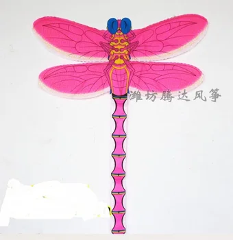 Weifang традиционен бамбук вратовръзка триизмерен бамбук вратовръзка водно конче въздушен змии украса изложбен реквизит въздушен змии