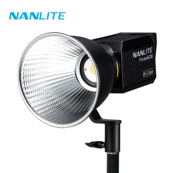 Nanguang Nanlite 60Б два цвята 2700K-6500K Широкоъгълен Преносим Лампа за Фото Видео 60 60W 5600K Външен led Лампа COB Monolight