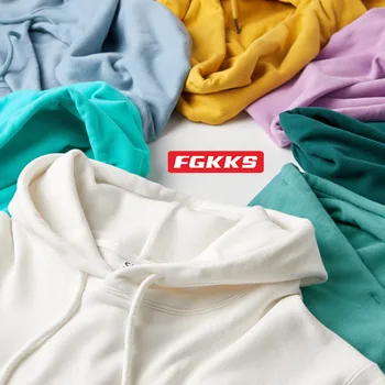 FGKKS Модни Маркови Мъжки Блузи, Нови Есенни Мъжки Обикновена Блузи С Качулка, Блузи, Ежедневни Блузи, Свитшоты, Мъжки
