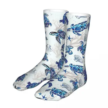 Дамски спортни чорапи Ocean Sea, памучни компресия дамски чорапи-костенурка