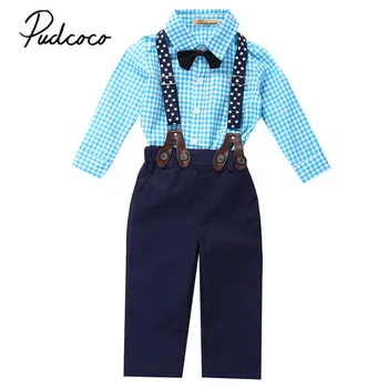 Citgeett, 2 броя, дрехи за новородени момчета, риза, Блузи, панталони, комплект дрехи 0-24 м SS