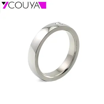 Модерен пръстен в стил пънк от неръждаема стомана, размер 6, сребърен пръстен, промоция с голяма отстъпка, вечерна пръстен, Обещанието на Годеж, Бижута