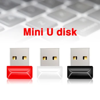 Мини U диск Метален usb флаш-диск 128 GB, 64 GB, 32 GB флаш памет 16 GB флаш памет ключ за водоустойчиви USB устройство безплатна доставка
