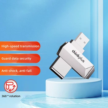 Оригинален USB 3.0 Флаш памет Lenovo thinkplus TPU301 256 GB 128 GB 64 GB 32 GB Memory Stick за системи XP, WIN 7/8/10, MAC