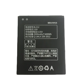 BL212 3,8 ПРЕЗ 2000 mah висок Клас Батерия за Lenovo A708T A628T A620T S8 S898 S898T
