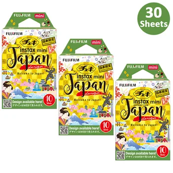 Новият филм на Instax Mini Japan 10-30 работни Листове за фотоапарат Fujifillm Instant Mini 12, 11, 9, 8, 7 секунди за принтер SP-1/2 (срок на годност: 2024)