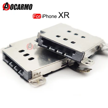 Aocarmo 5 бр./лот, тава за sim карти, аудио съединителя на Адаптера, Държач за Четец, гъвкав Кабел за iPhone XR, Резервни части