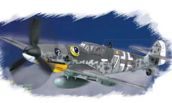 Hobby Boss 80226 1/72. Bf109g-6 (нова версия), Лесна за сглобяване, изработена от пластмаса