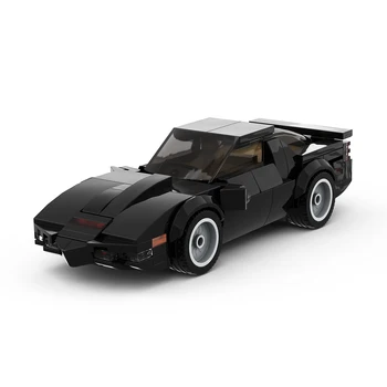 BuildMOC City High-Tech KITT KARR Car Rider Pontiac Творчество Скорост на Супер Модел на Автомобила Превозни Средства diy Строителни Блокове на Детски Играчки Подарък